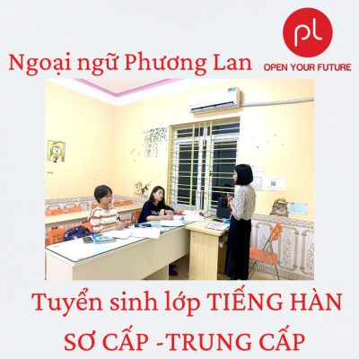 TUYỂN SINH LỚP TIẾNG HÀN