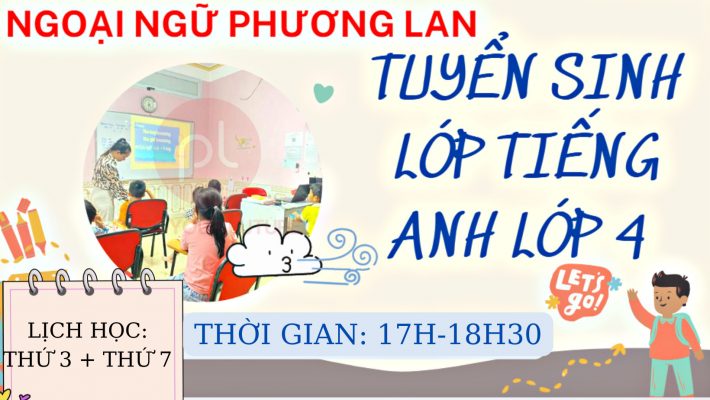 tiếng anh lớp 4