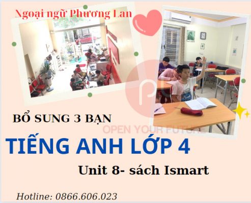 tiếng anh lớp 4
