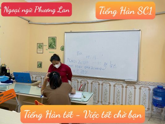 Học tiếng Hàn tại Vĩnh Phúc 1 kèm 1 cùng gia sư Ngoại ngữ Phương Lan