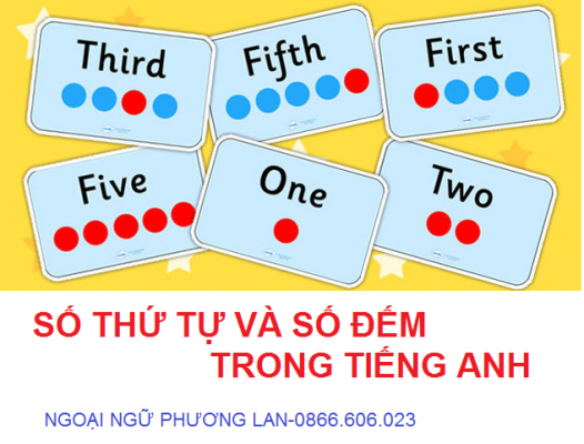 số thứ tự và số đếm trong tiếng anh