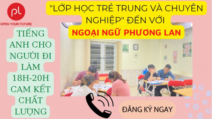 Lớp Tiếng anh giao tiếp cho người đi làm tại Vĩnh yên