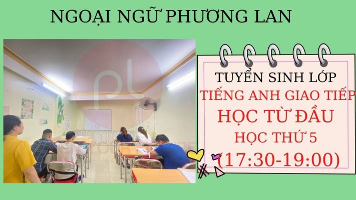 Tiếng anh giao tiếp tại Vĩnh phúc