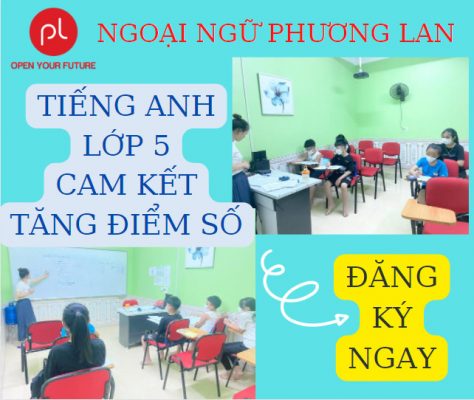 Tiếng anh lớp 5 tại Vĩnh yên