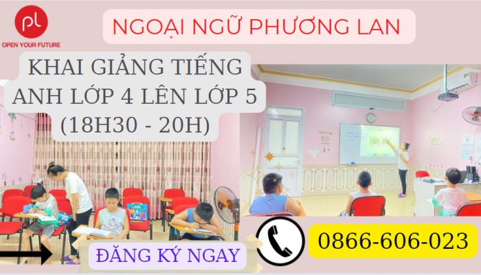 Tiếng anh tiểu học tại Vĩnh yên