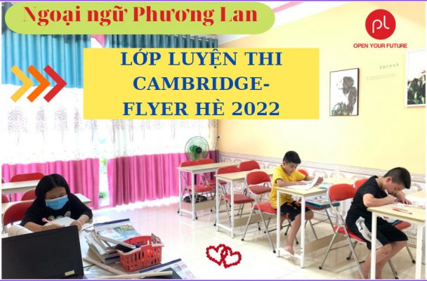 Lớp luyện thi cambridge flyer Vĩnh yên