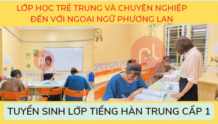 TUYỂN SINH LỚP TIẾNG HÀN