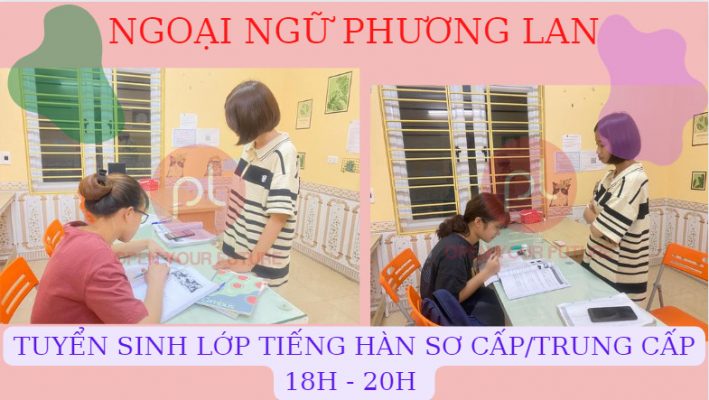 TUYỂN SINH LỚP TIẾNG HÀN SƠ CẤP 1