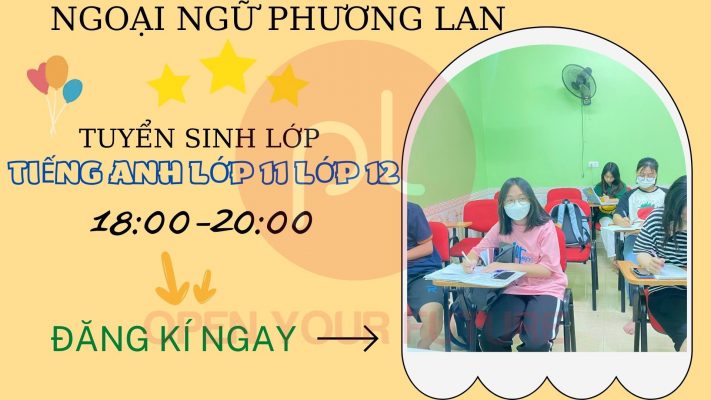 tiếng anh THPT tại Vĩnh Yên
