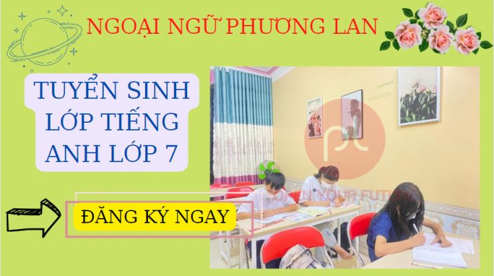 tiếng anh lớp 7 tại Vĩnh yên