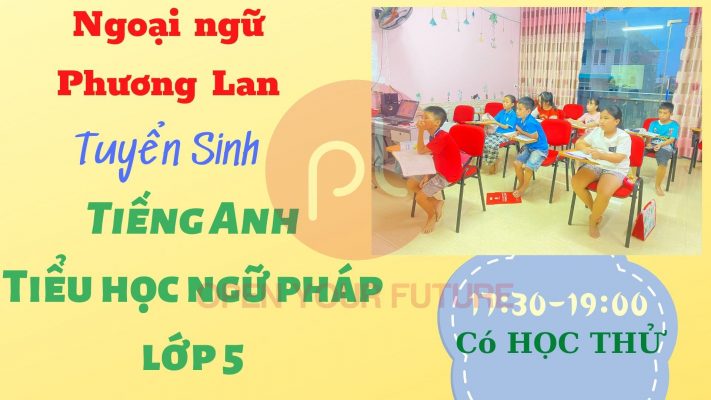 tiếng anh lớp 5 tại Vĩnh Yên