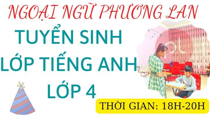 tiếng anh lớp 4 tại Vĩnh Yên