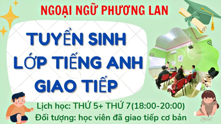 tiếng anh thuyết trình tại Vĩnh Phúc