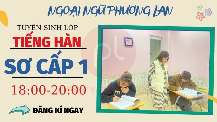 tiếng hàn sơ cấp 1