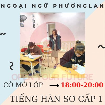 TIẾNG HÀN SƠ CẤP 1