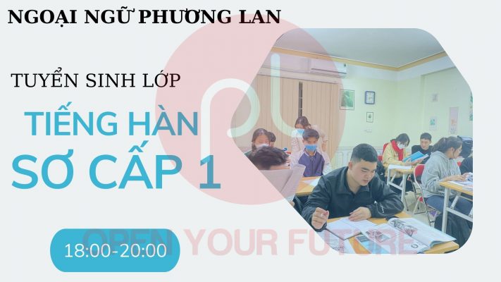 tiếng hàn sơ cấp 1