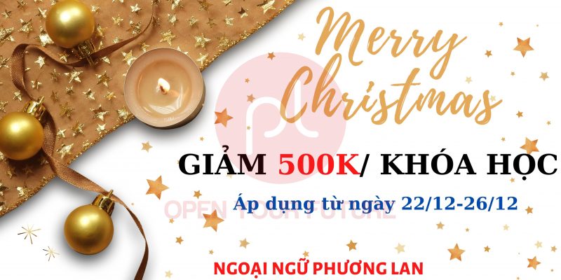 TIẾNG TRUNG CHỦ ĐỀ 圣诞节 (GIÁNG SINH)