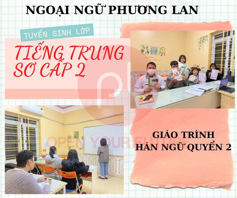 TIẾNG TRUNG CHỦ ĐỀ NGÀNH GIÁO DỤC