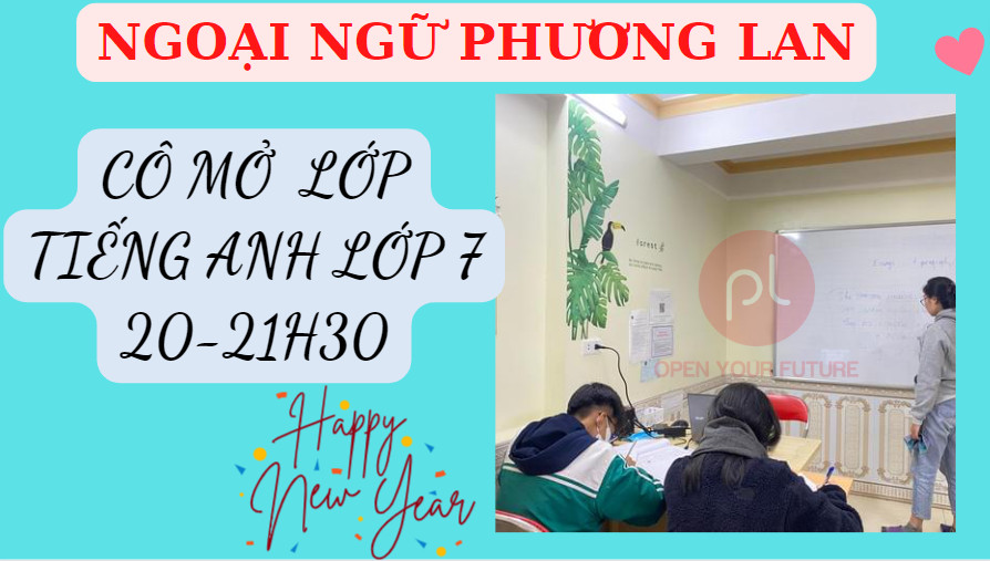 tiếng anh lớp 7 tại Vĩnh Phúc