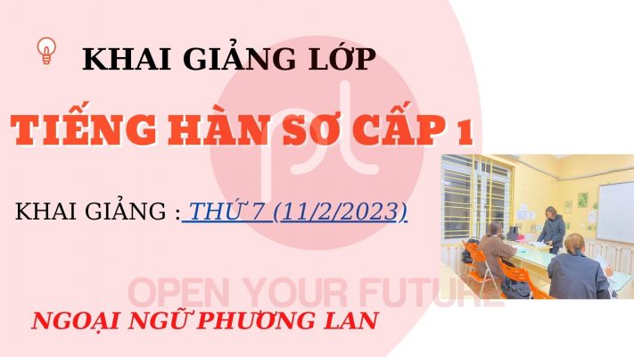 học tiếng hàn tại vĩnh phúc