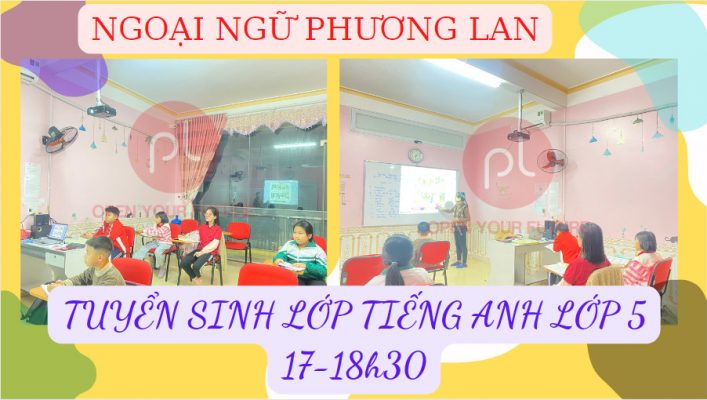 tiếng anh lớp 5 tại Vĩnh Phúc