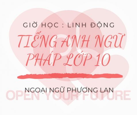tiếng anh ngữ pháp THPT tại Vĩnh yên