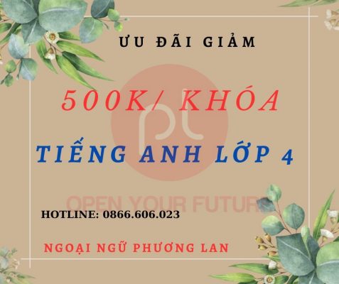 tiếng anh lớp 4