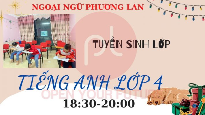 tiếng anh lớp 4 tại vĩnh yên