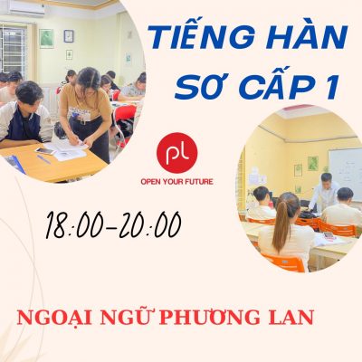 TIẾNG HÀN SƠ CẤP 1