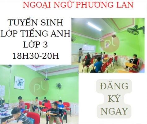 tiếng anh lớp 3 tại Vĩnh Phúc