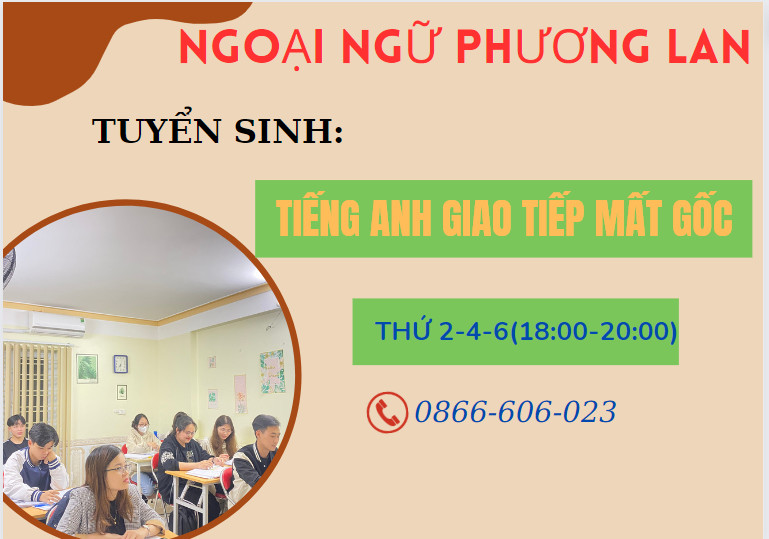 Học Tiếng anh giao tiếp tại Vĩnh Phúc