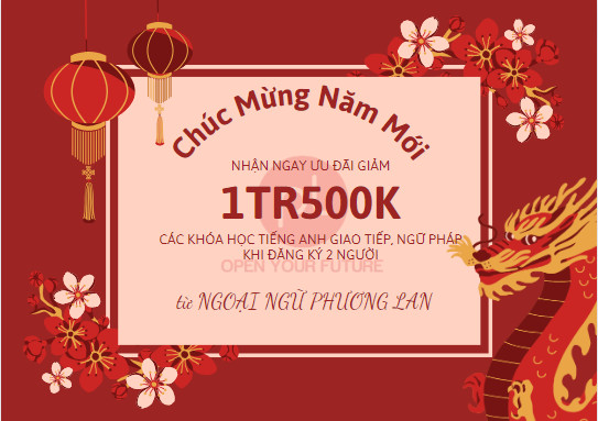 ngoại ngữ Phương Lan giảm học phí Tết