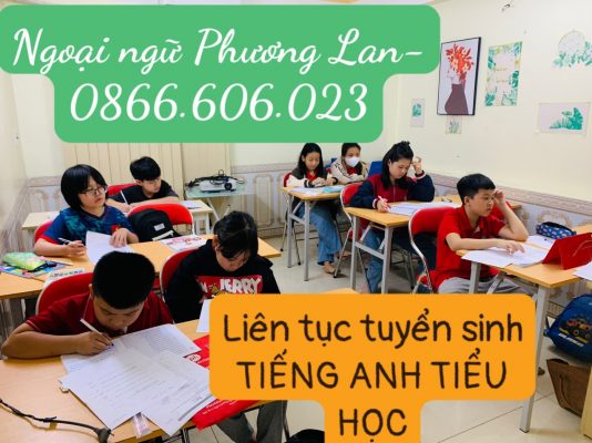 Tiếng anh trẻ em tại Vĩnh Phúc