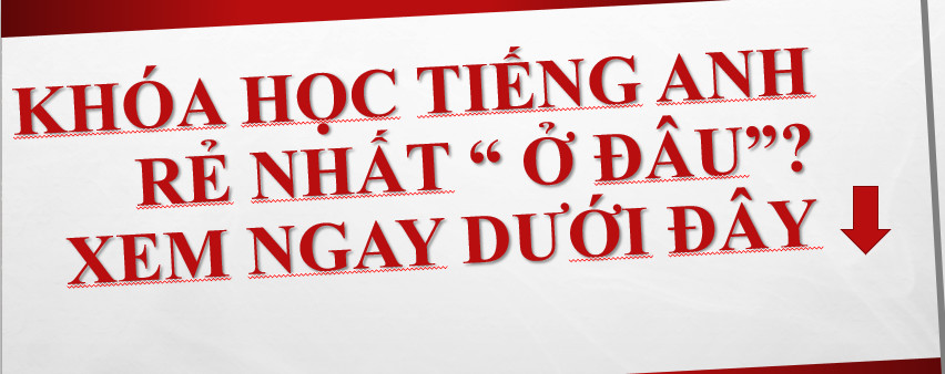 học tiếng anh tại Vĩnh yên