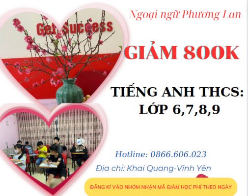 tiếng anh ngữ pháp tại Vĩnh Yên