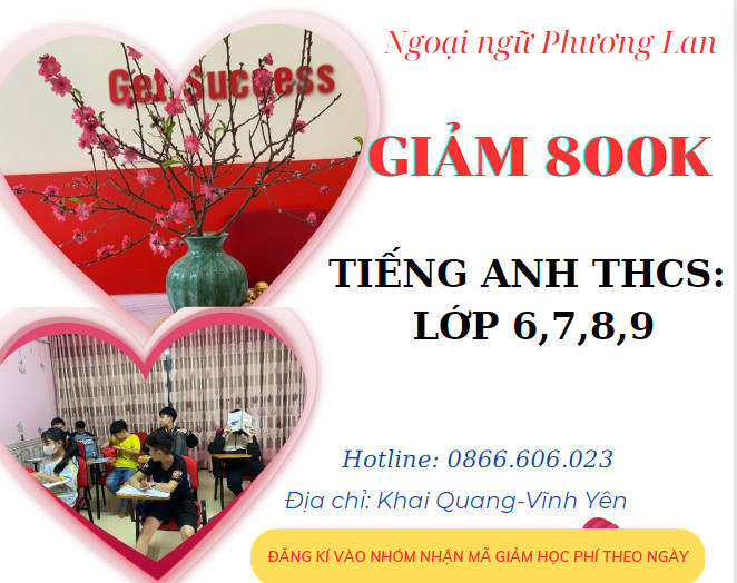 tiếng anh ngữ pháp tại Vĩnh Yên