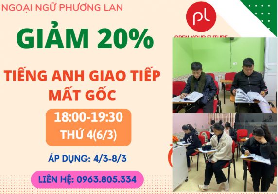 tiếng anh giao tiếp cho người đi làm tại Vĩnh Phúc