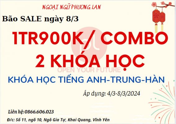 tiếng anh tiểu học tại Vĩnh Yên