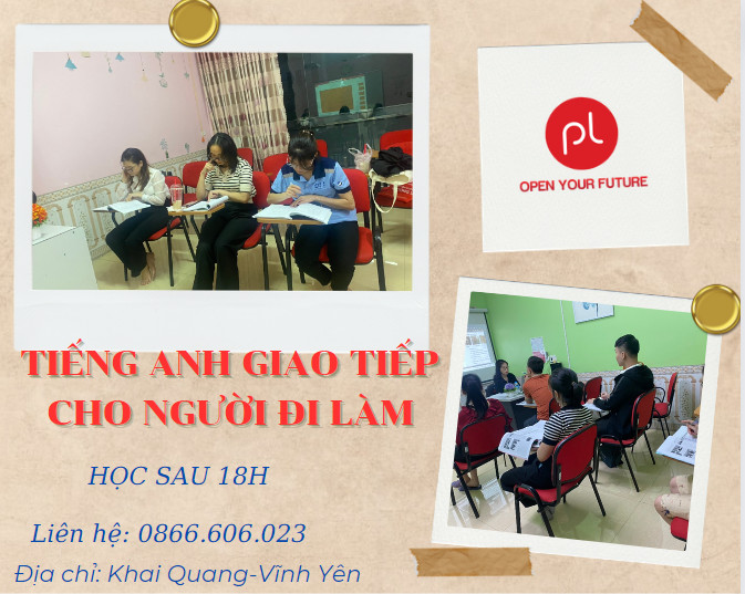 tiếng anh giao tiếp tại Vĩnh Yên