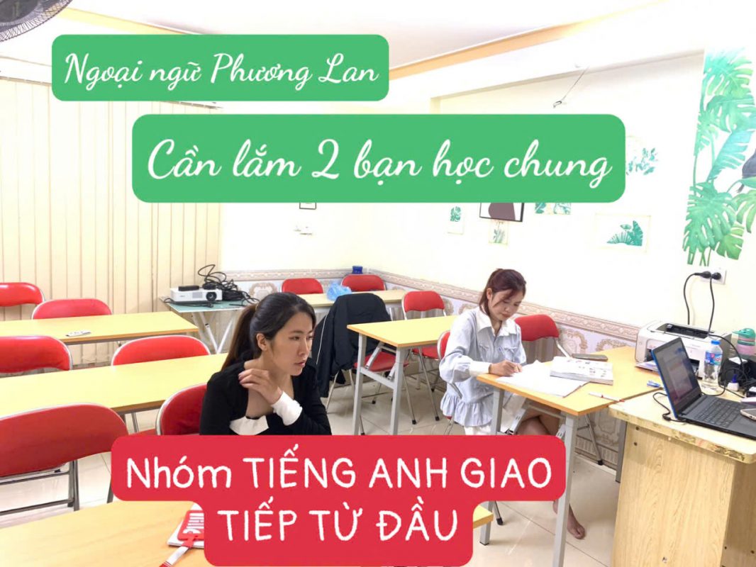 Trung tâm Tiếng anh cho người đi làm tại Vĩnh Yên