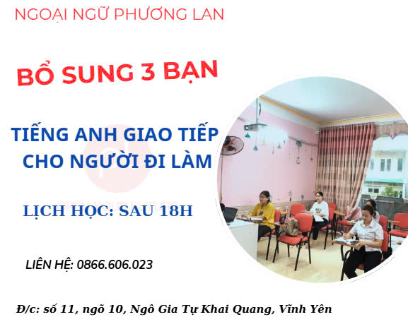 tiếng anh giao tiếp trong công việc