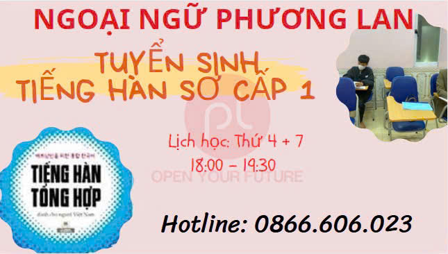 Tiếng Hàn Vĩnh Yên
