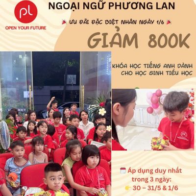 Ưu đãi giảm học phí Tiếng anh