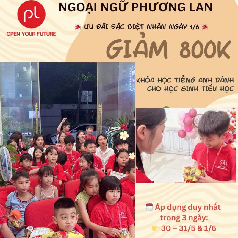 Ưu đãi giảm học phí Tiếng anh