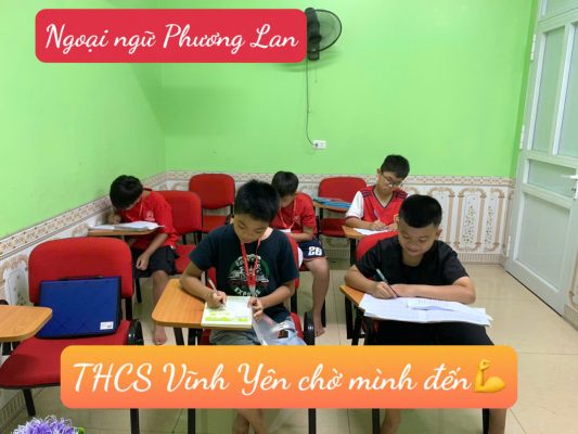 học tiếng anh lớp 6 tại vĩnh phúc