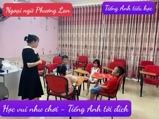 học tiếng anh trẻ em tại Vĩnh Yên