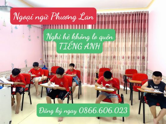 tiếng anh hè tại vĩnh phúc