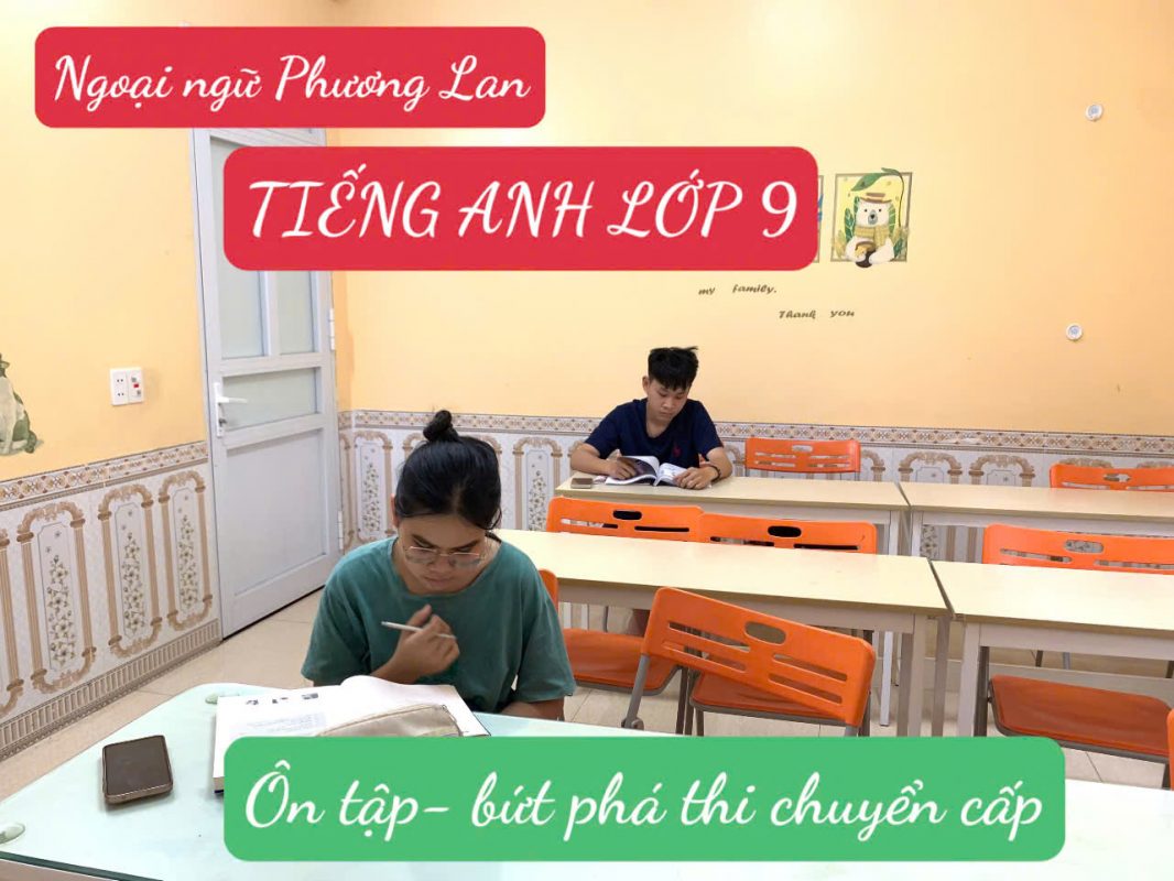 tiếng anh ôn thi lớp 9 tại Vĩnh Phúc