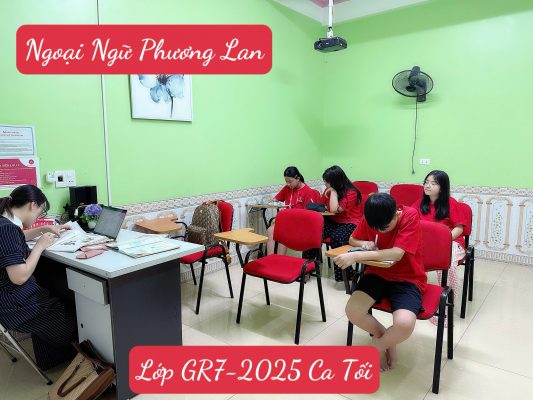 Tiếng anh lớp 7 chất lượng tại Vĩnh Phúc
