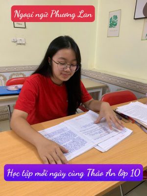 Luyện thi IELTS tại Vĩnh Phúc: Học tập mỗi ngày cùng Thảo An